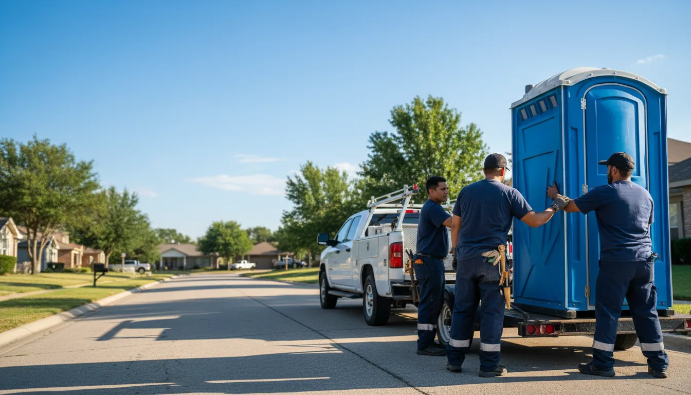 Portable Toilet Rental in Lookeba, OK near me
